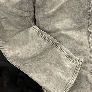 H&M Gray Straight Leg Jeans for Women